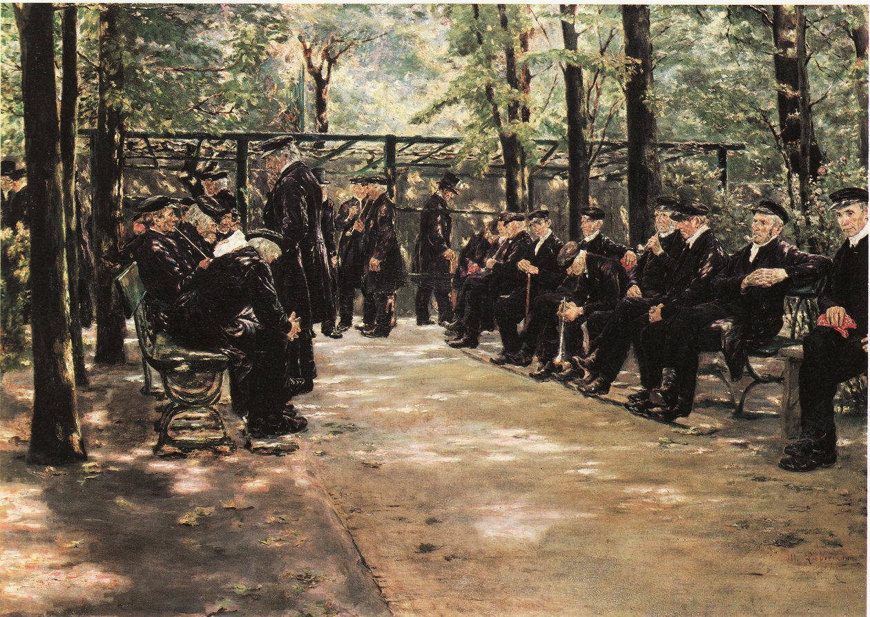 Altmännerhaus i Amsterdam af Max Liebermann