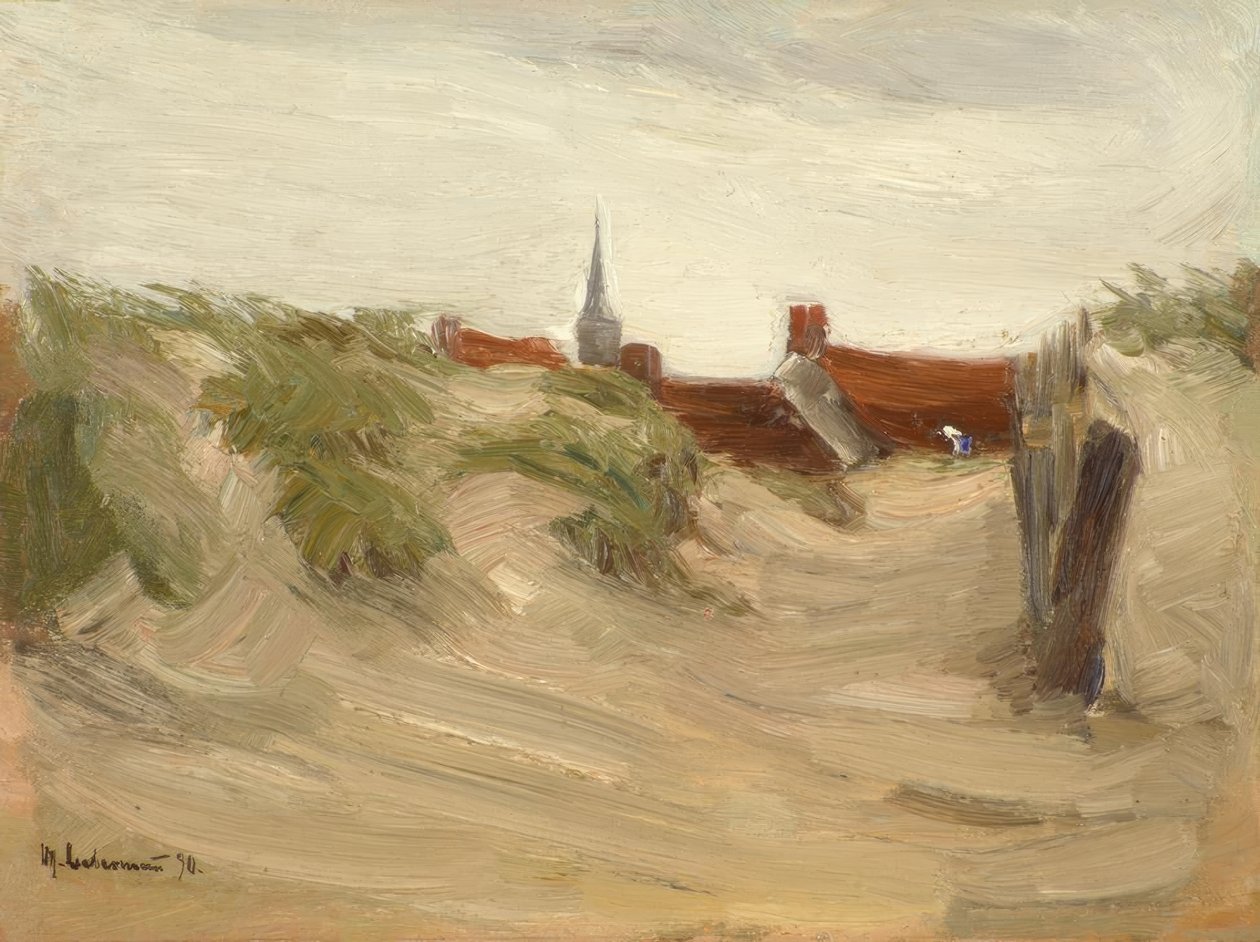 Katwijk klitter af Max Liebermann