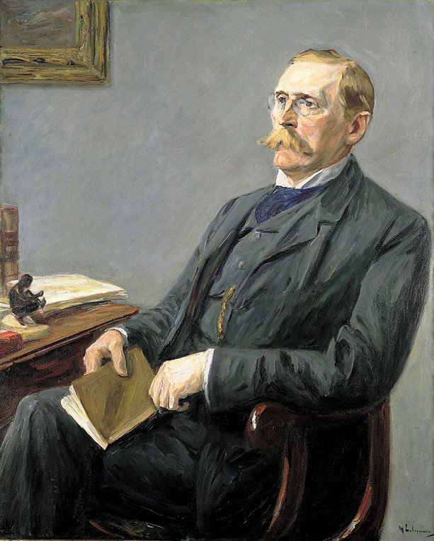 Dr. Wilhelm Bode af Max Liebermann