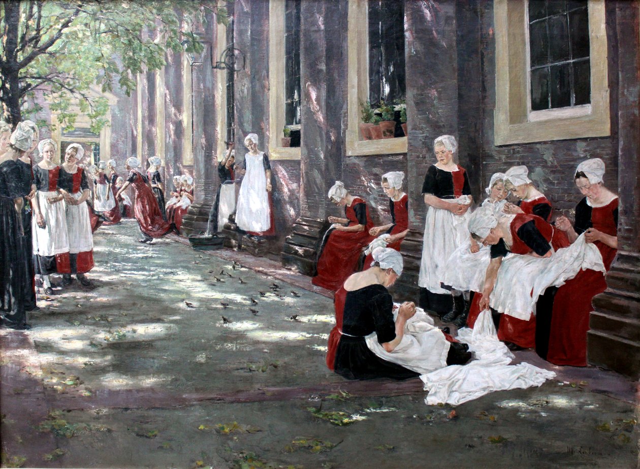 Fri periode på børnehjemmet i Amsterdam af Max Liebermann