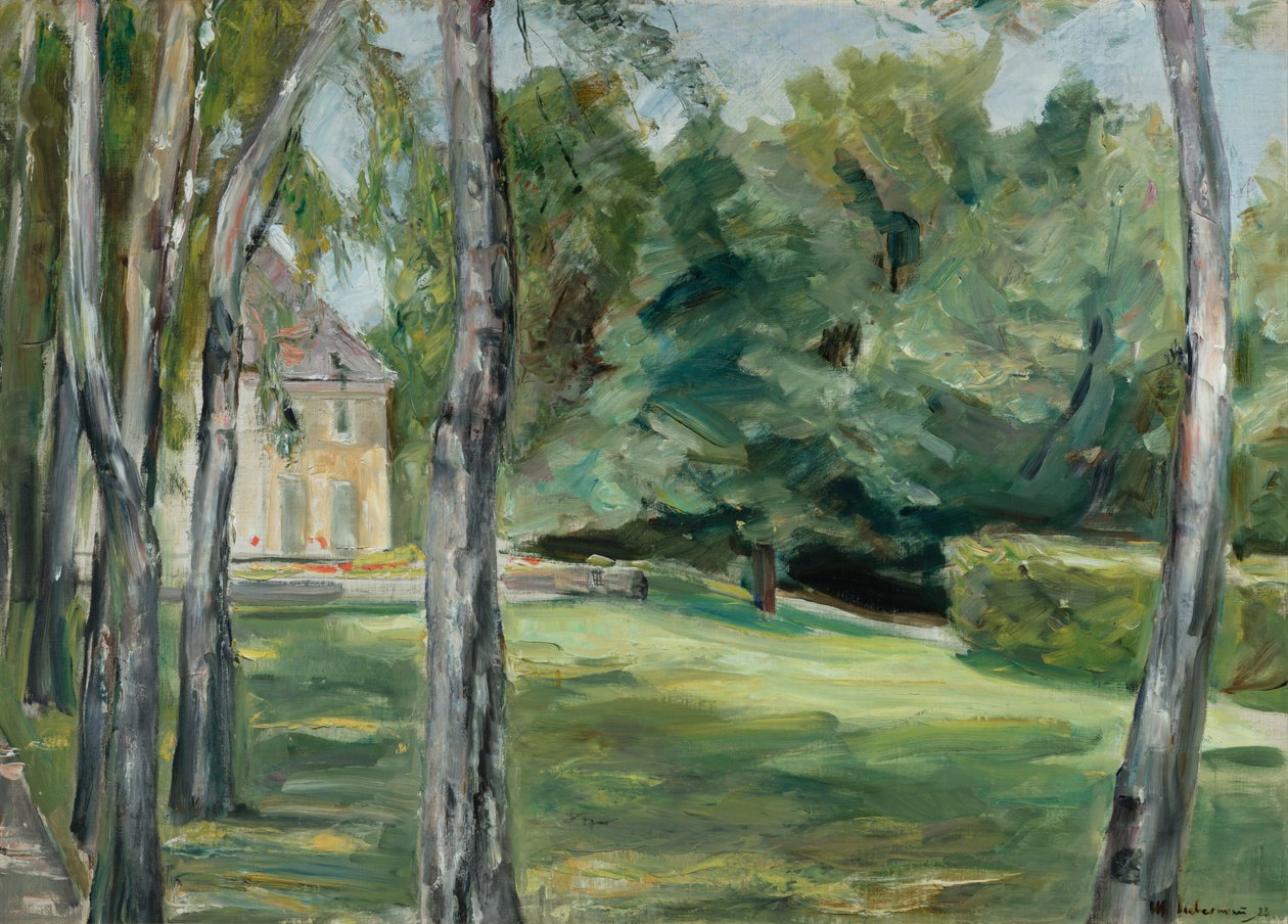Hus i haven, 1923 af Max Liebermann