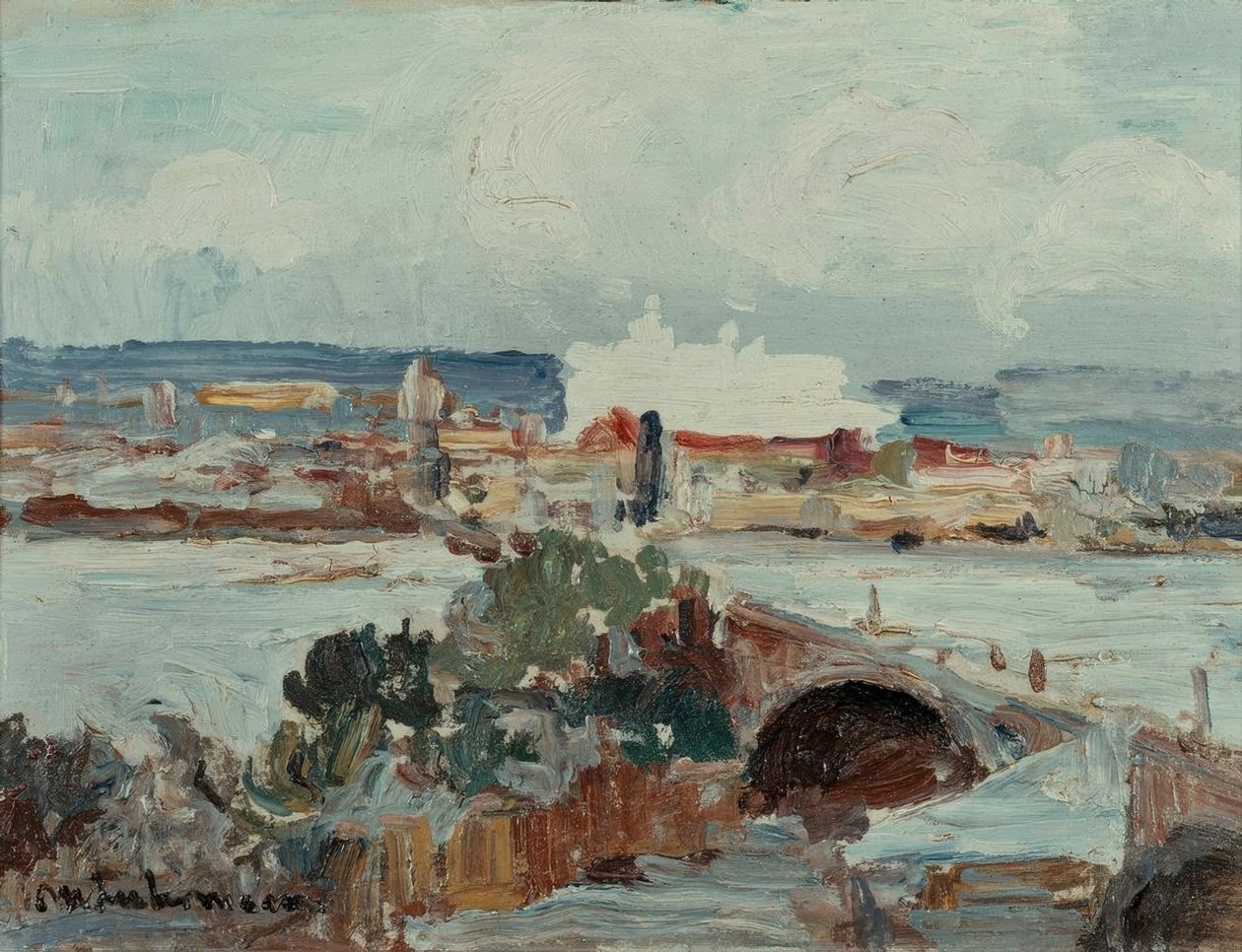 landskab af Max Liebermann