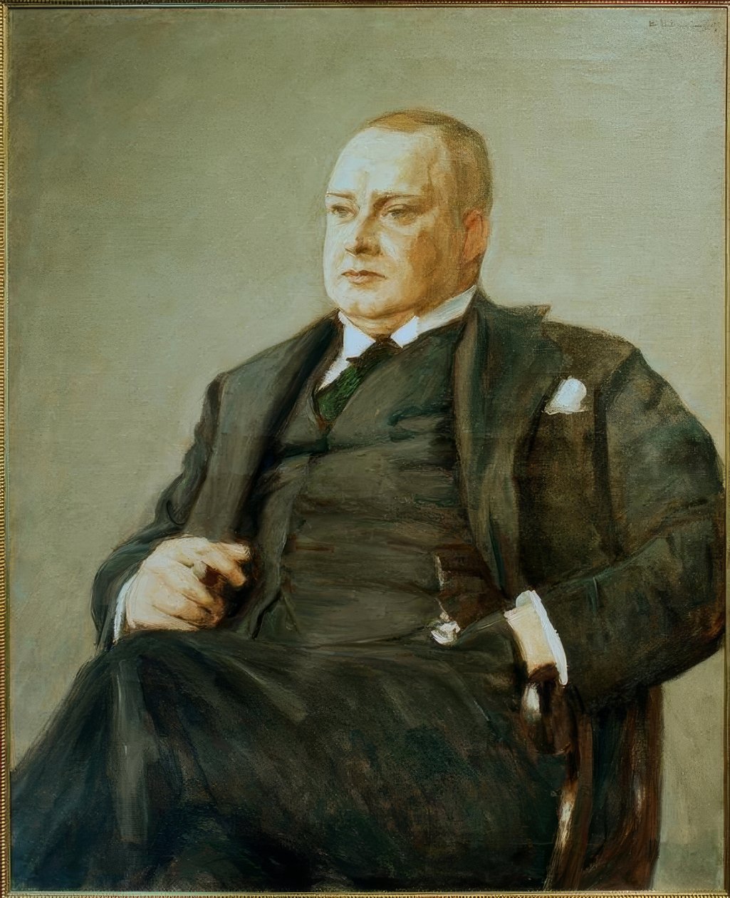 Portræt af Otto Wolff af Max Liebermann