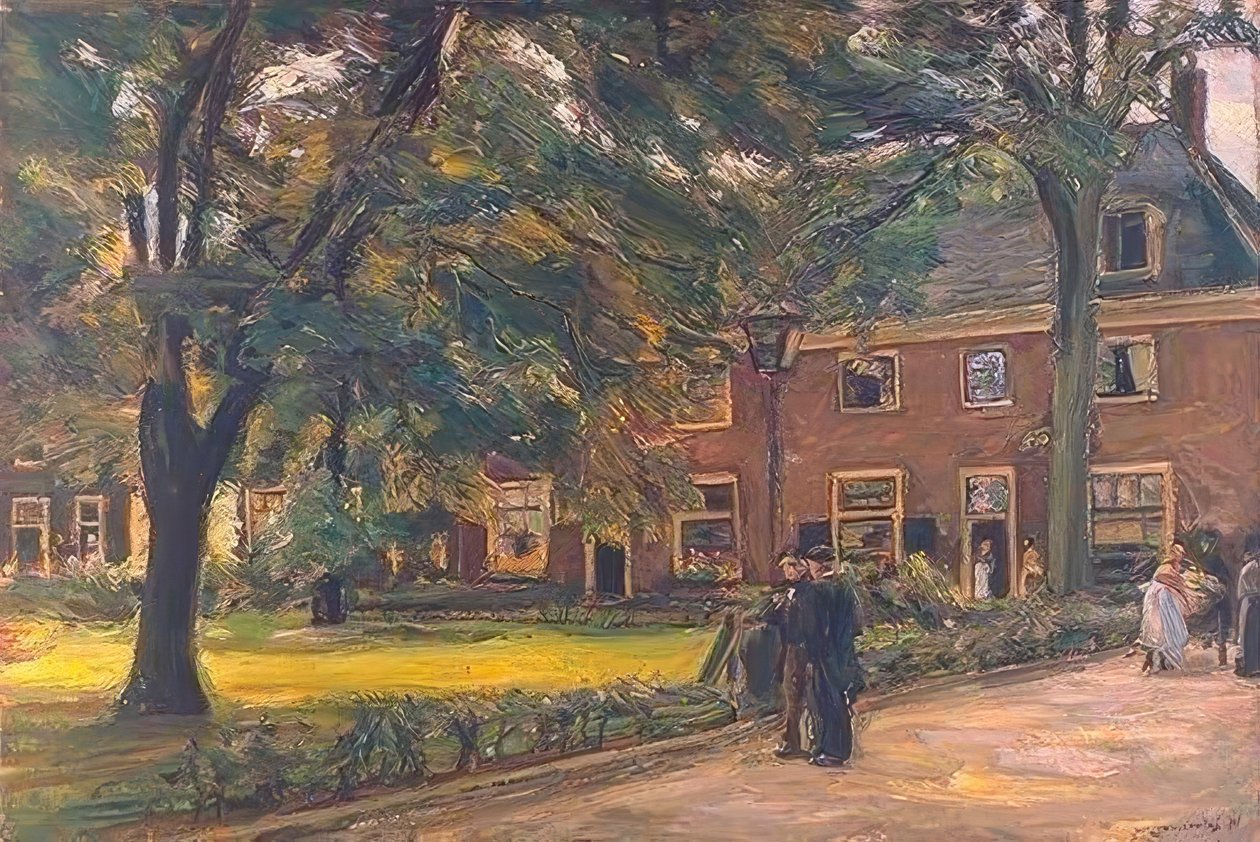 Proveniershuis i Haarlem af Max Liebermann