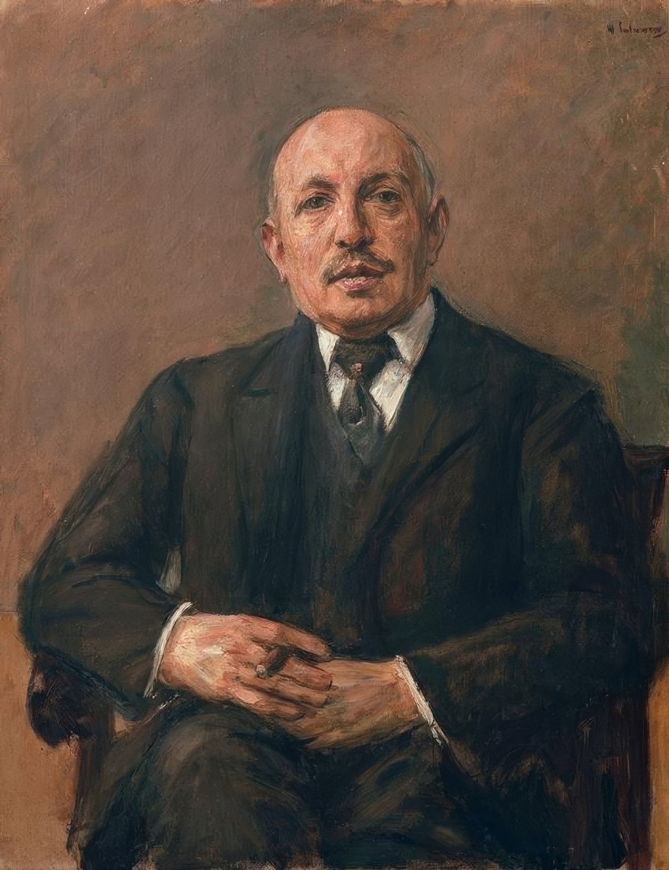 Samuel Fischer / Gem. Lieberman af Max Liebermann