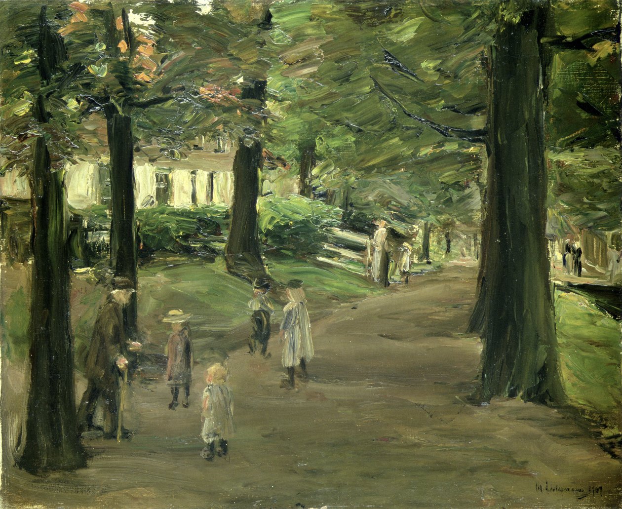 Alléen af Max Liebermann