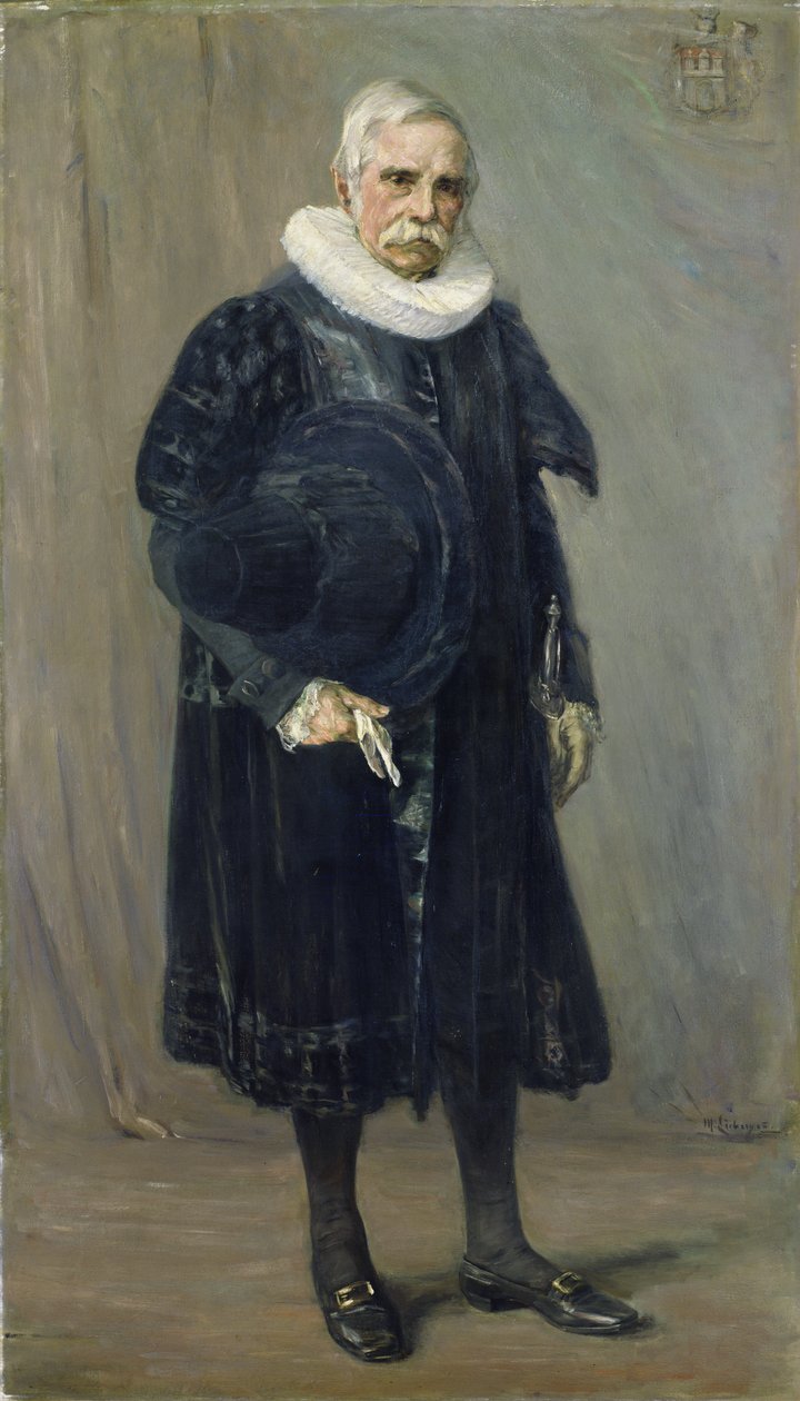 Borgmesteren, Carl Friedrich Petersen (1809-92) 1891 af Max Liebermann
