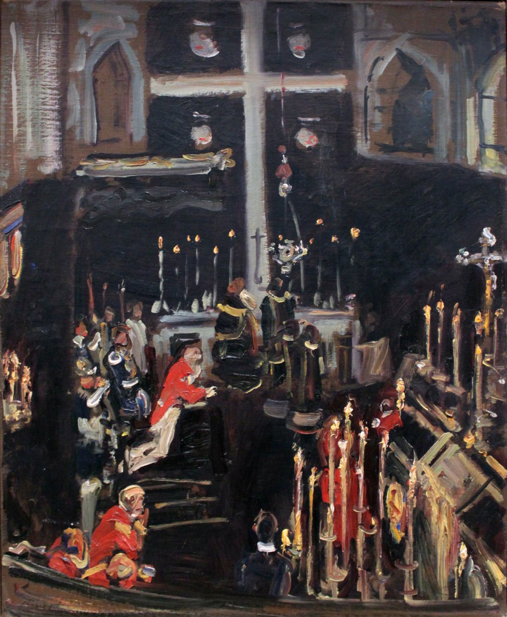 Requiem for St. GeorgsknightsnTysk: Soul mass of the St. George Knights af Max Slevogt