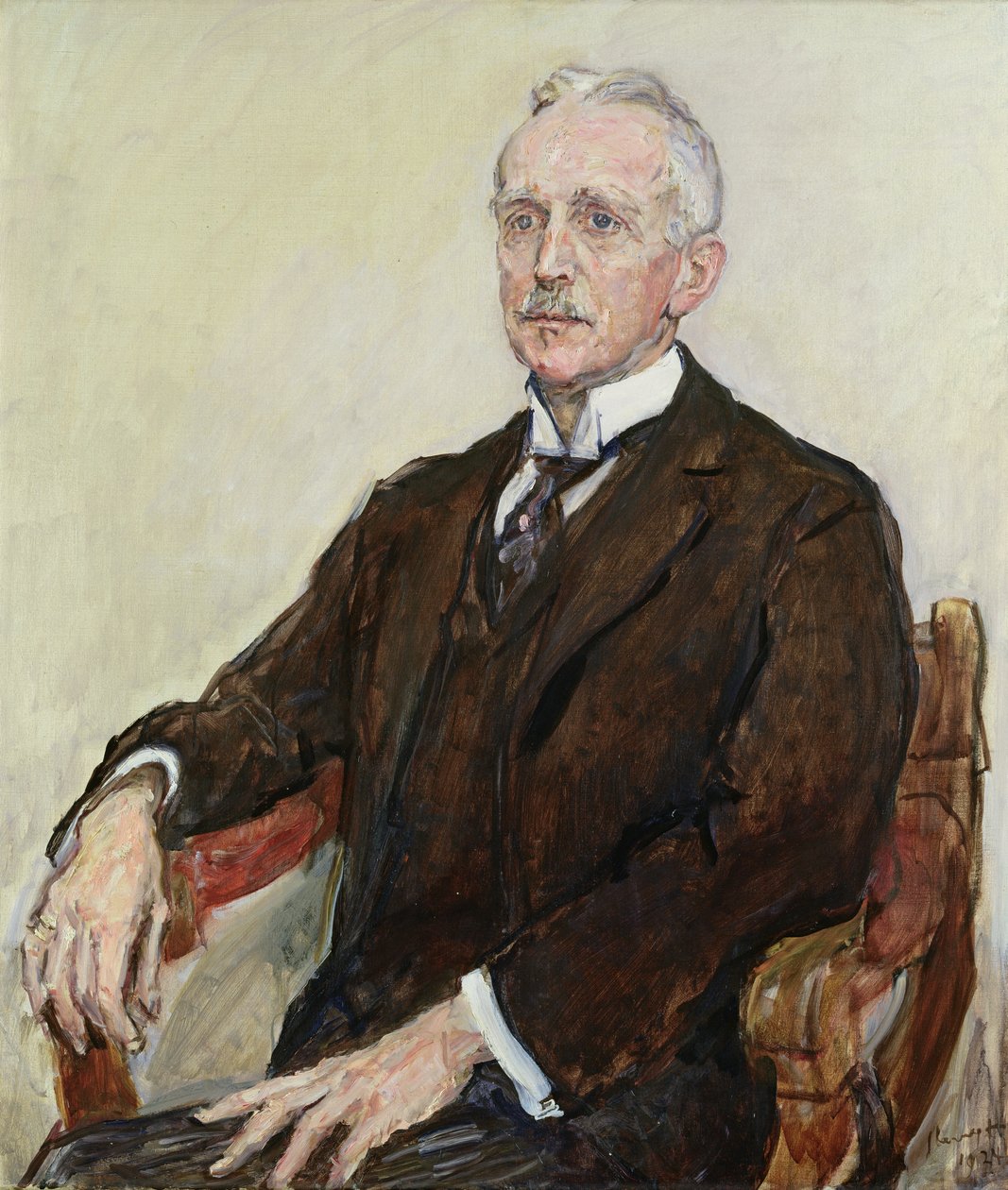 Gustav Pauli (1866-1938) 1924 af Max Slevogt
