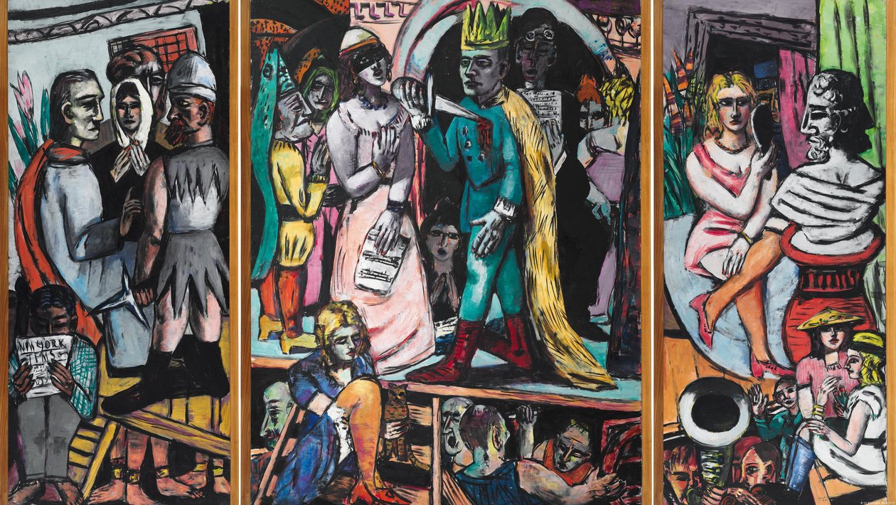 Skuespillere af Max Beckmann