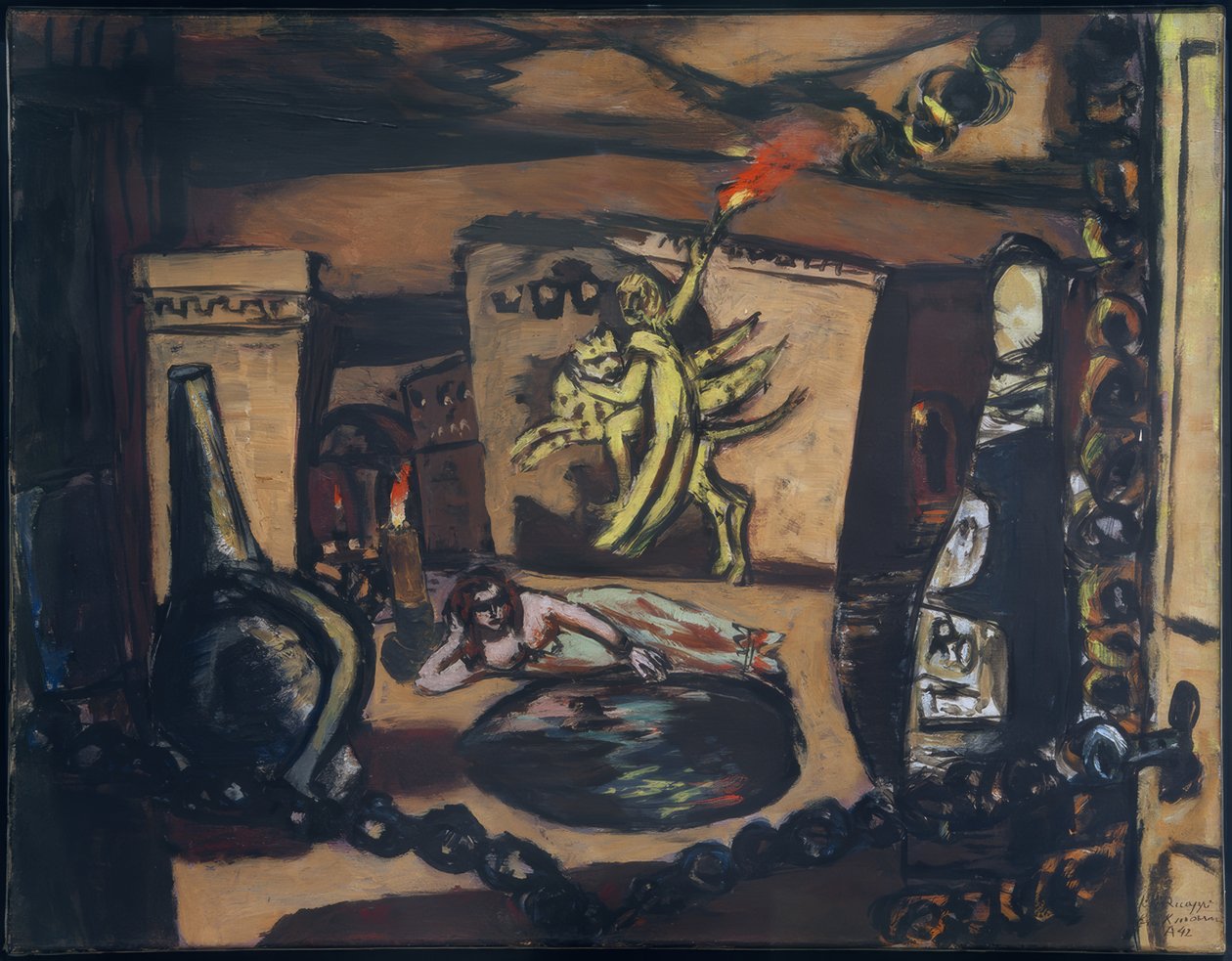 Apollo af Max Beckmann