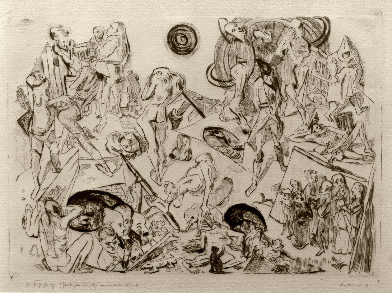 opstandelse af Max Beckmann
