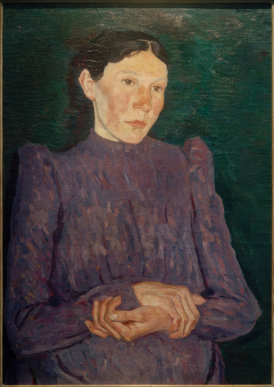 Portræt af fru Pagel af Max Beckmann