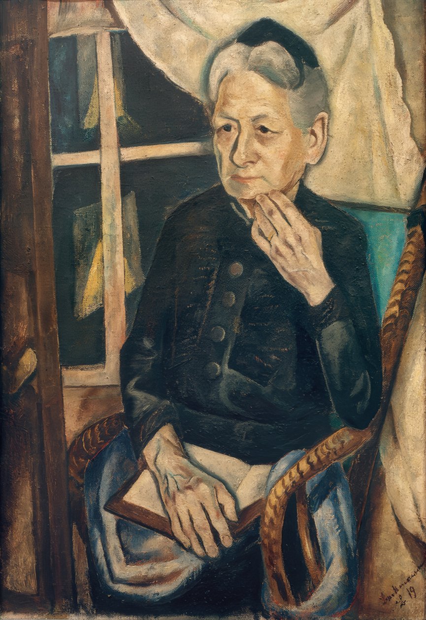 Portræt af fru Tube af Max Beckmann