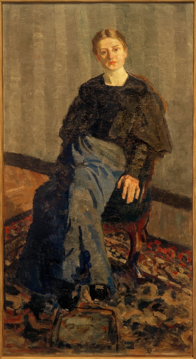 Billedet Minna Tube af Max Beckmann