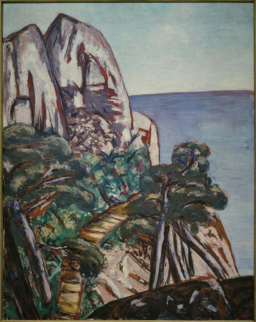 Cap Martin af Max Beckmann