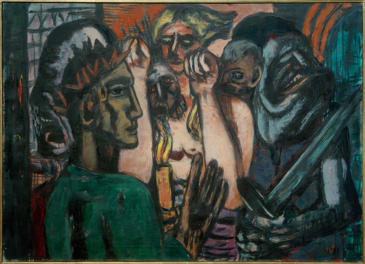 Kristus i Limbo af Max Beckmann