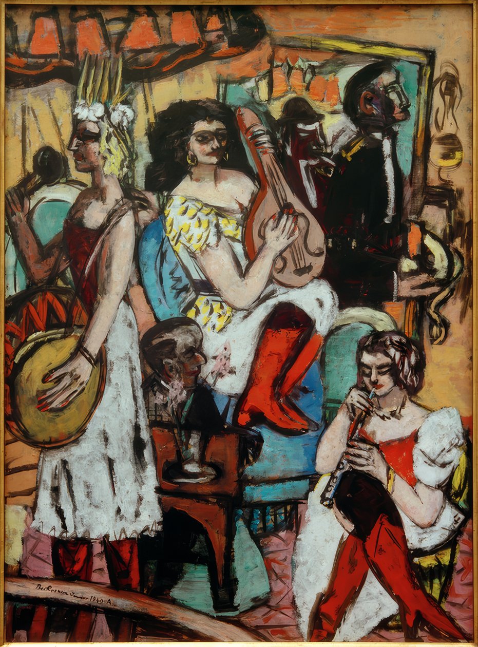 Damenkapelle af Max Beckmann