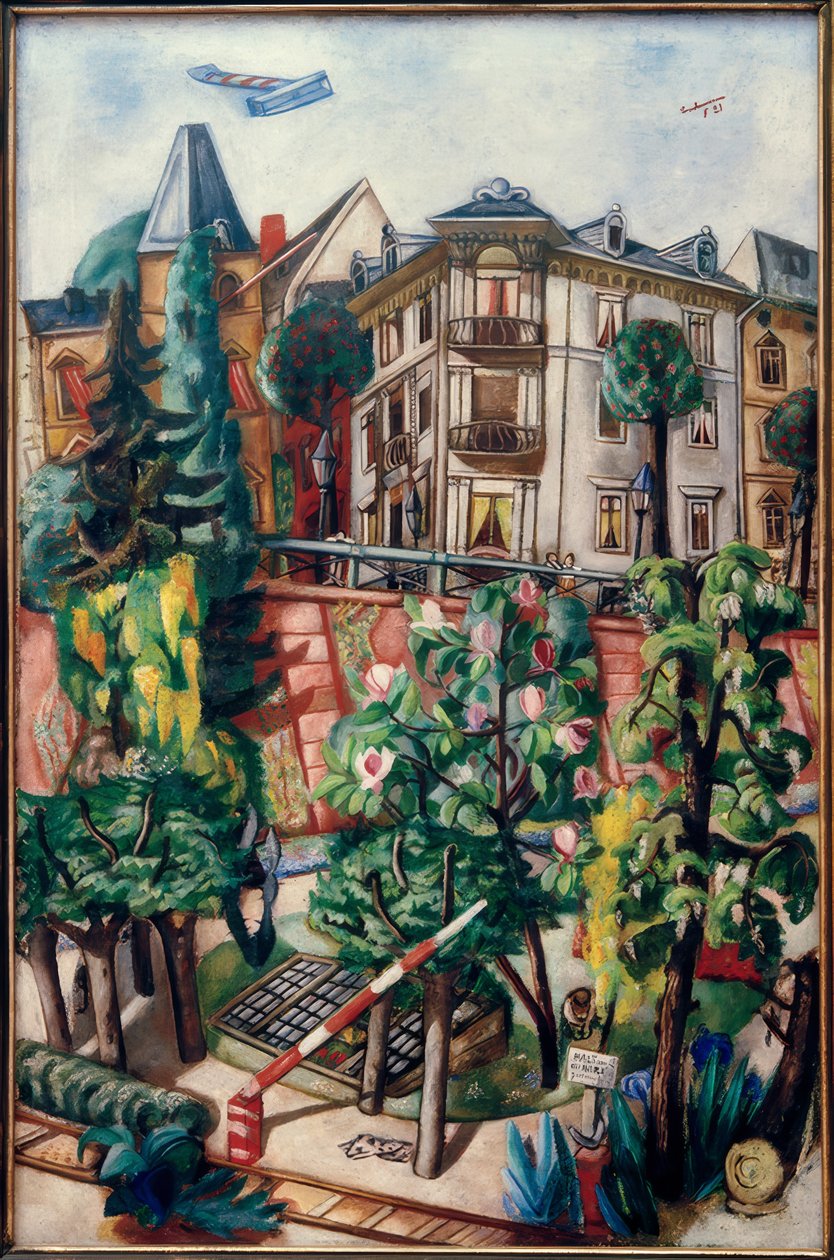 Nice i Frankfurt af Max Beckmann