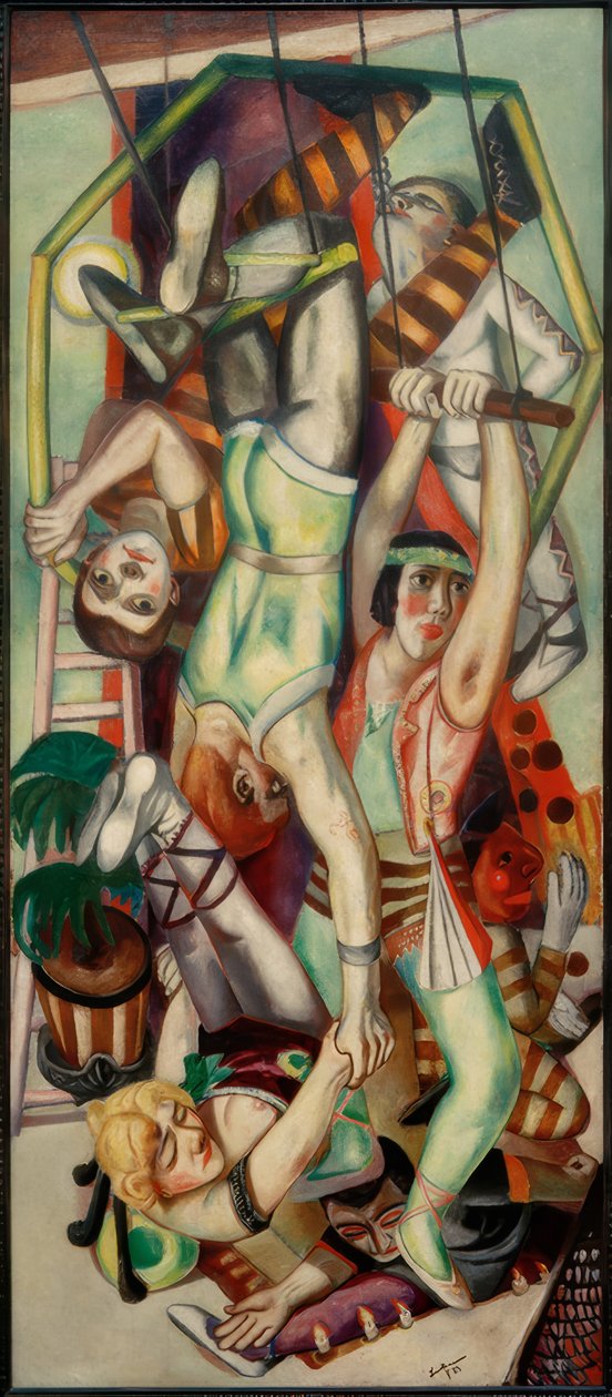 Trapezoiden af Max Beckmann