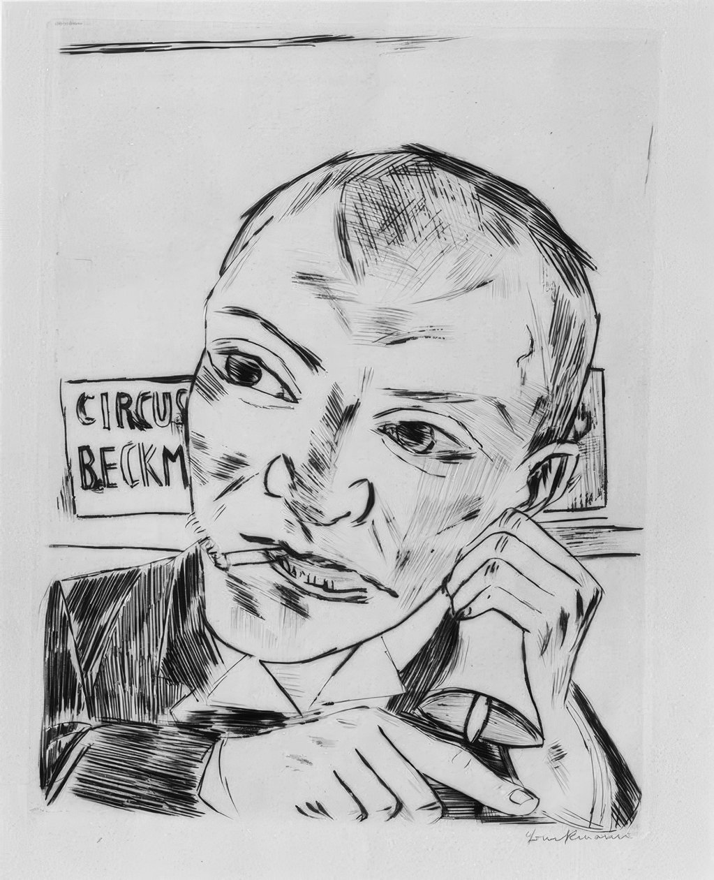 Græderen af Max Beckmann