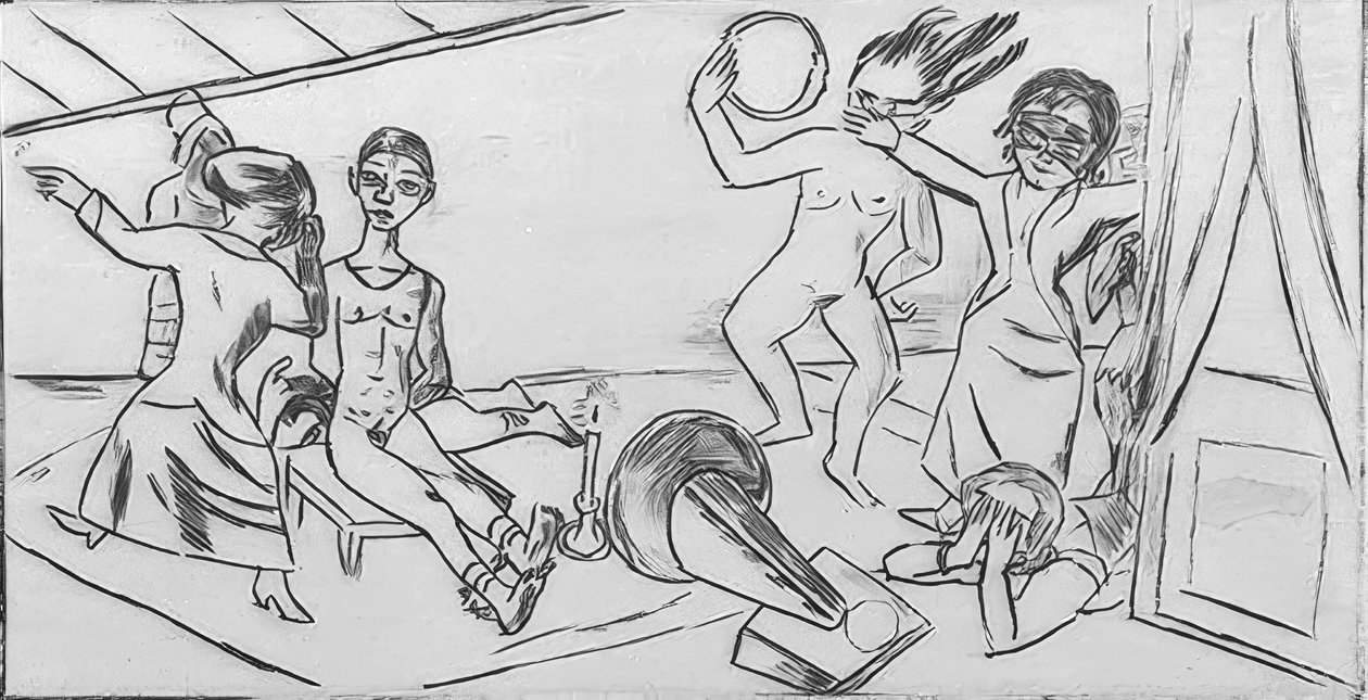 Drømmen II af Max Beckmann