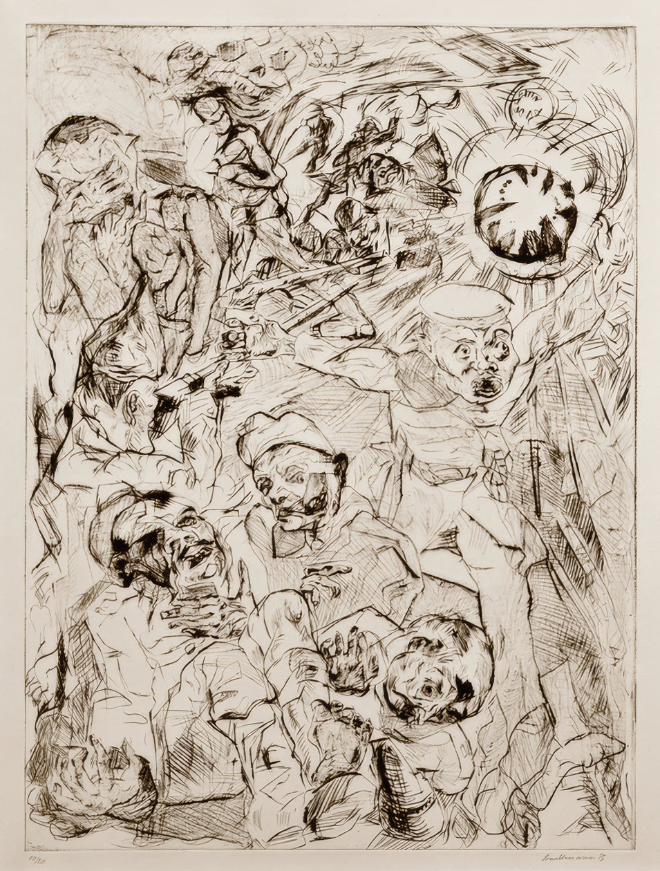Granaten af Max Beckmann