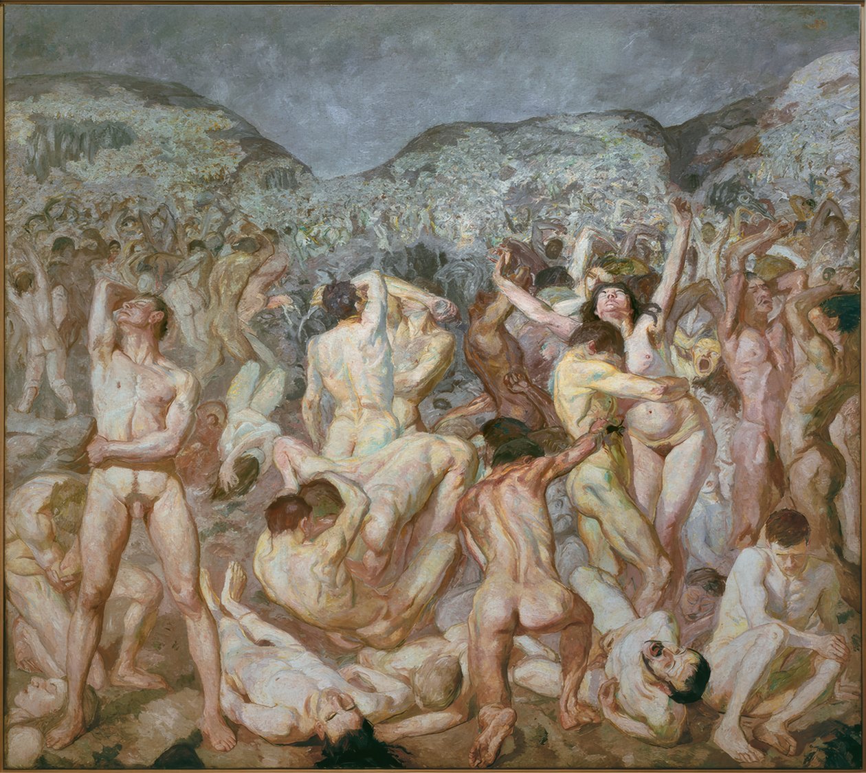 Kampen af Max Beckmann