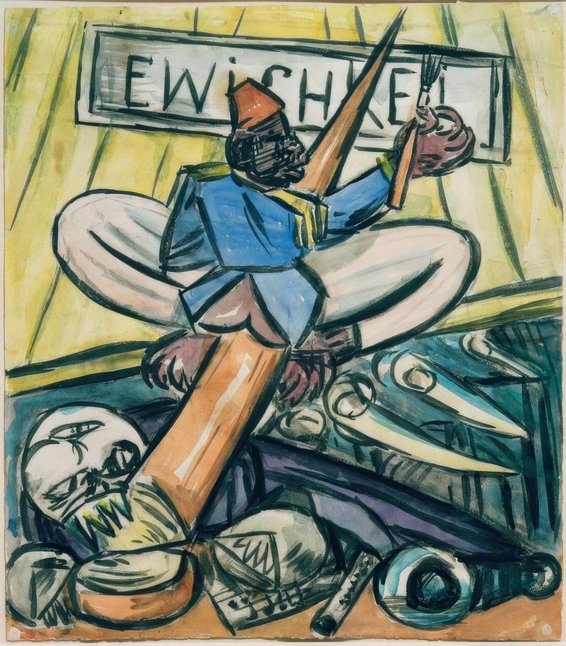 Elasticitet af Max Beckmann