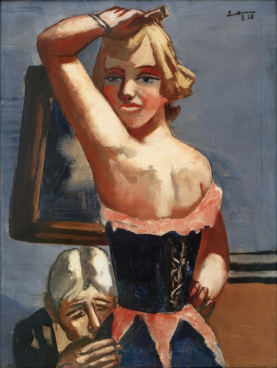 garderobe af Max Beckmann