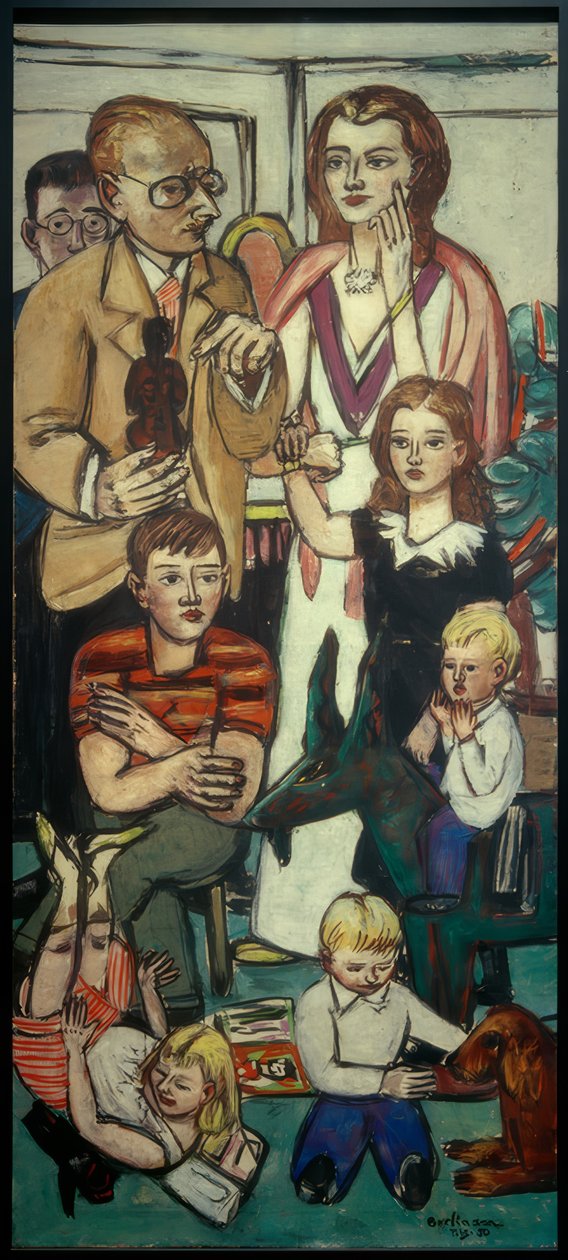 Gruppebillede Hope af Max Beckmann