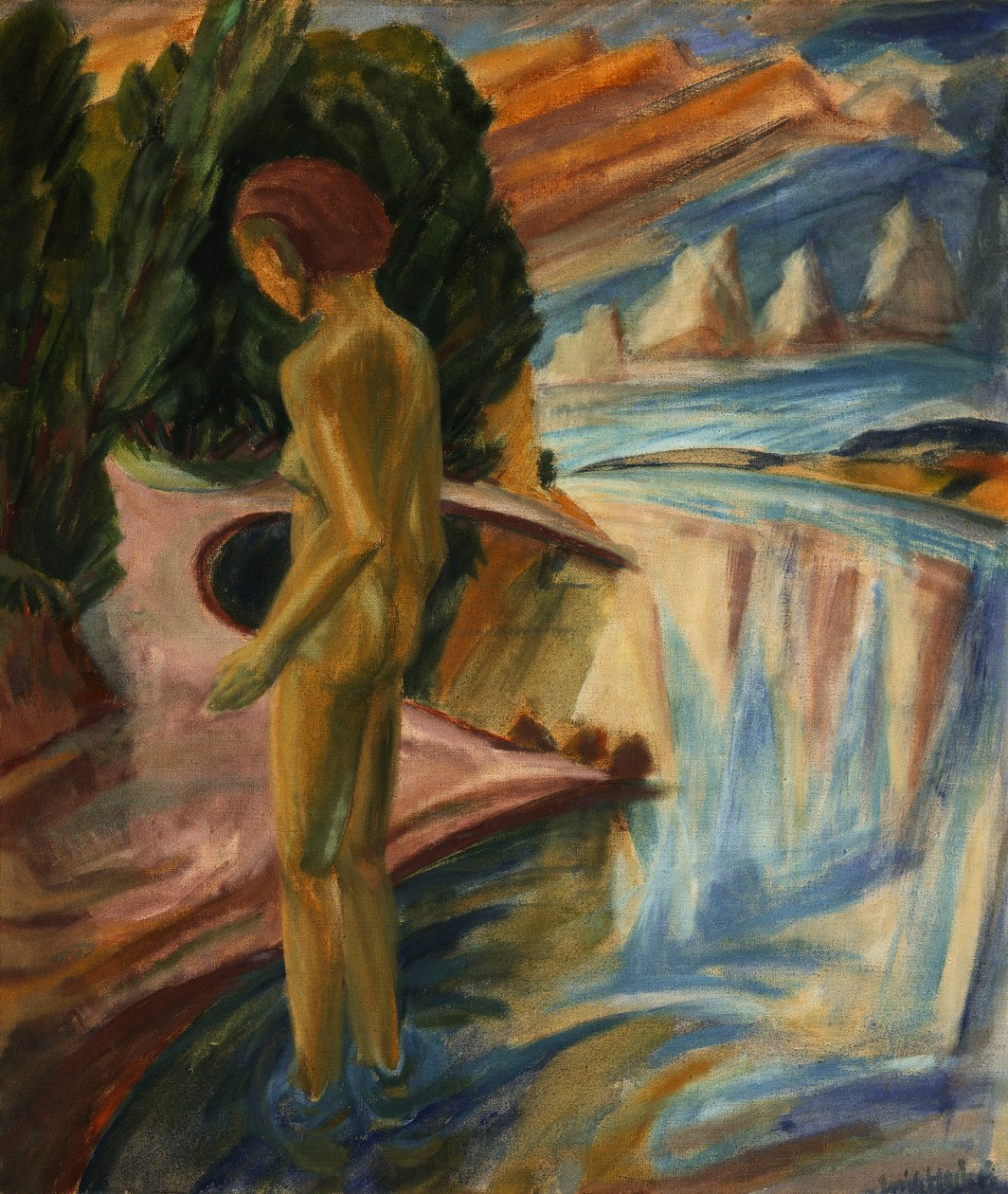 Høhøst; Heuernte af Max Beckmann