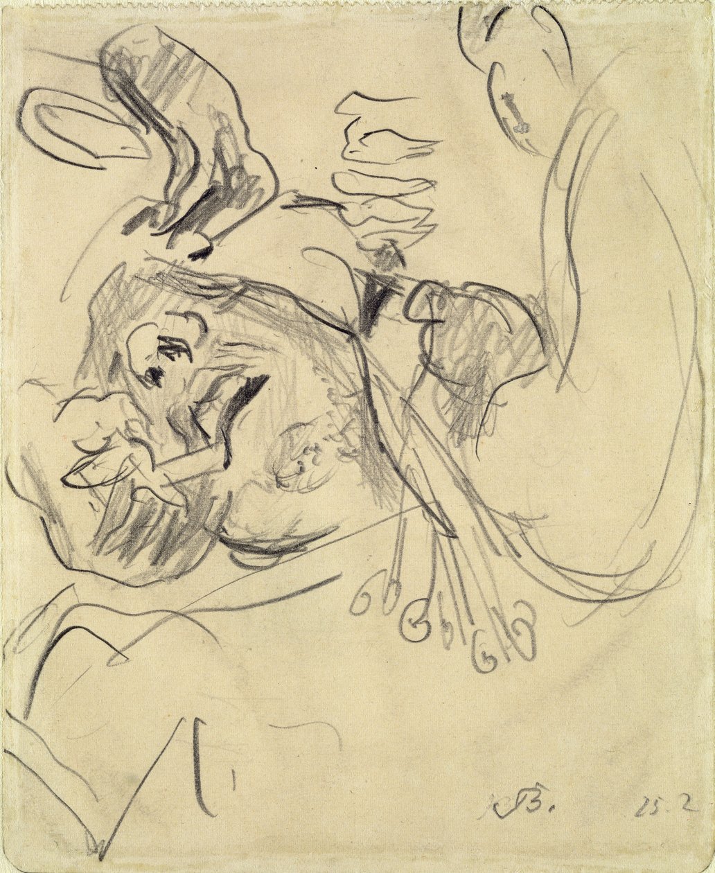 Hovedoperationspatient af Max Beckmann