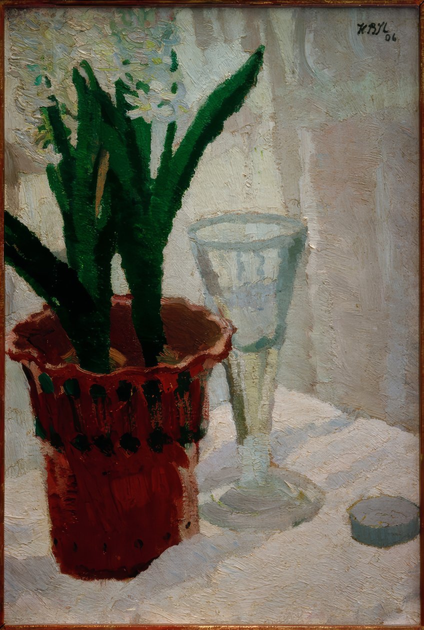 Hyazinthen af Max Beckmann