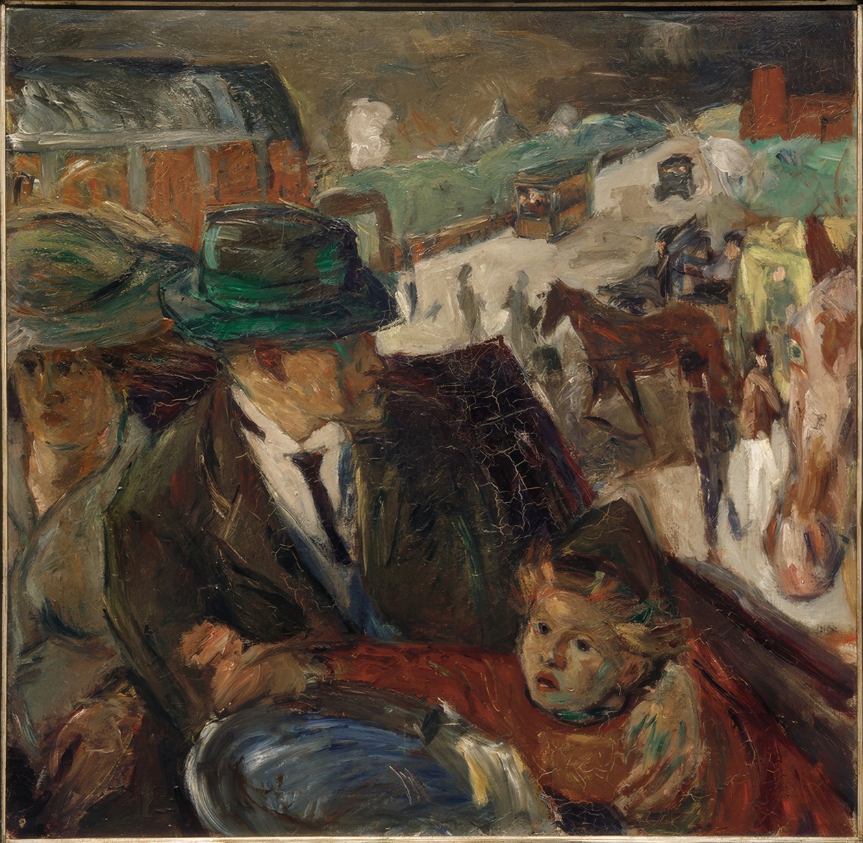 I bilen af Max Beckmann