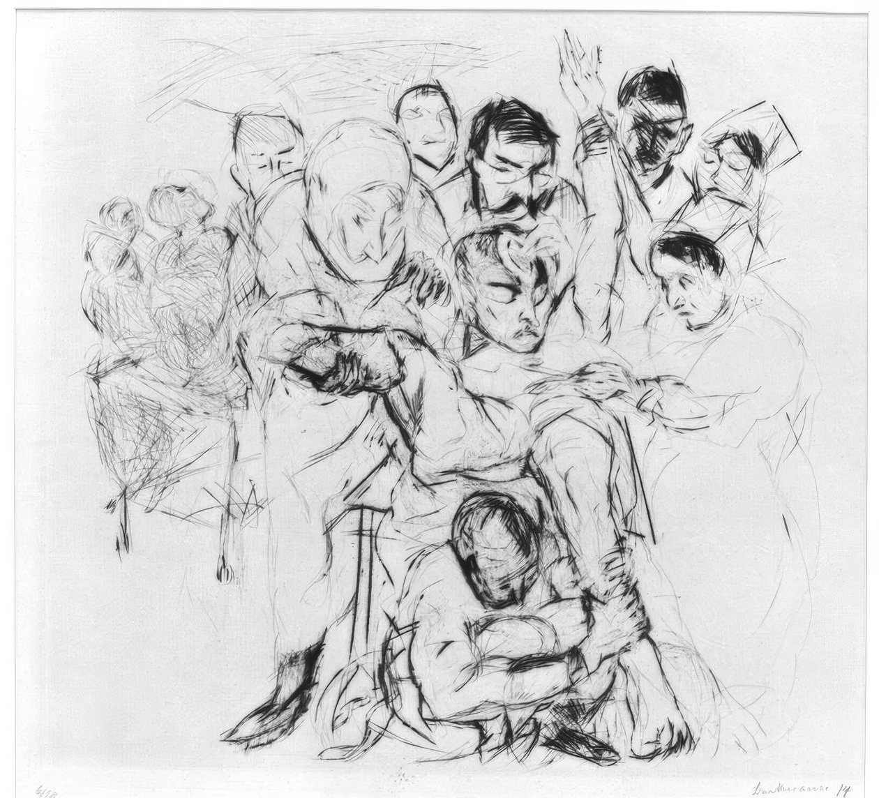 Lille operation af Max Beckmann