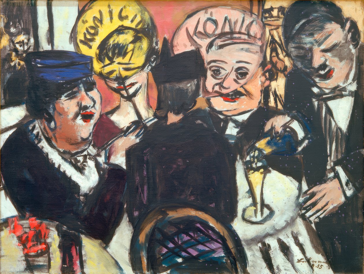 Queen bar af Max Beckmann