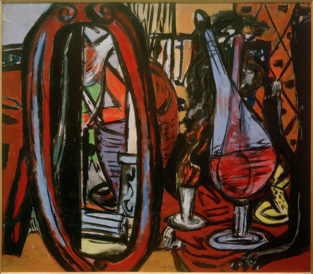 Laboratorieforsøgsrum af Max Beckmann