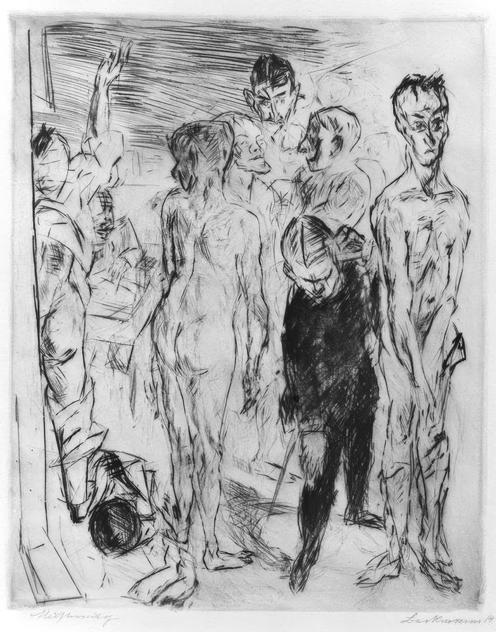 Mønstring af Max Beckmann