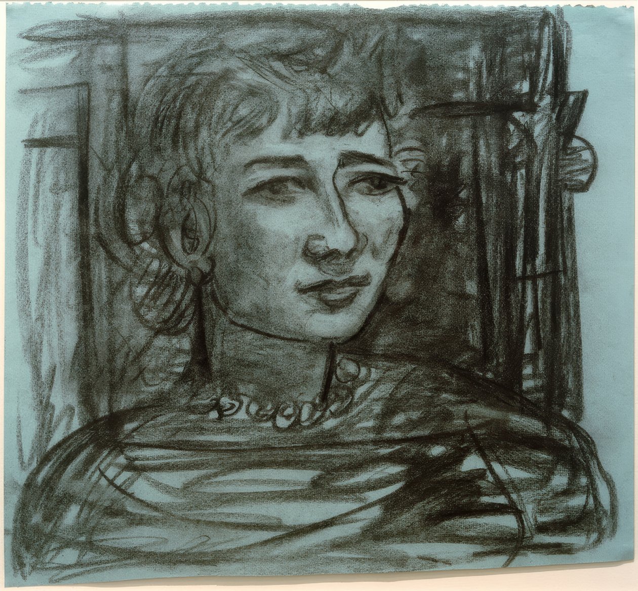 Portræt Frances van Veen af Max Beckmann