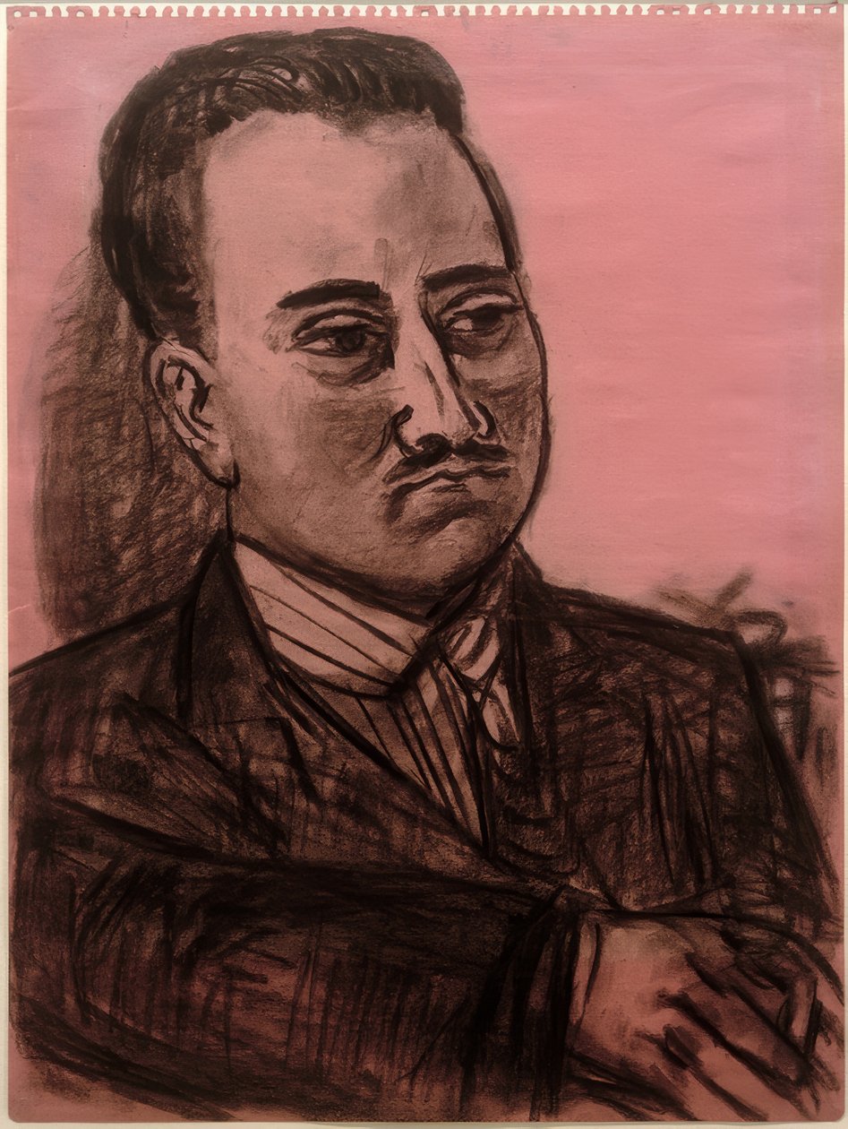 Portræt af Kenneth E. Hudson af Max Beckmann