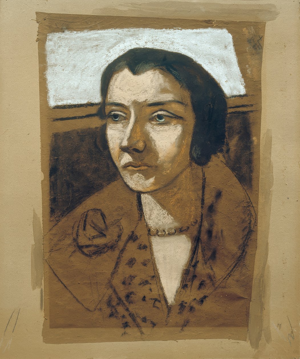 Portræt af Marie Swarzenski af Max Beckmann
