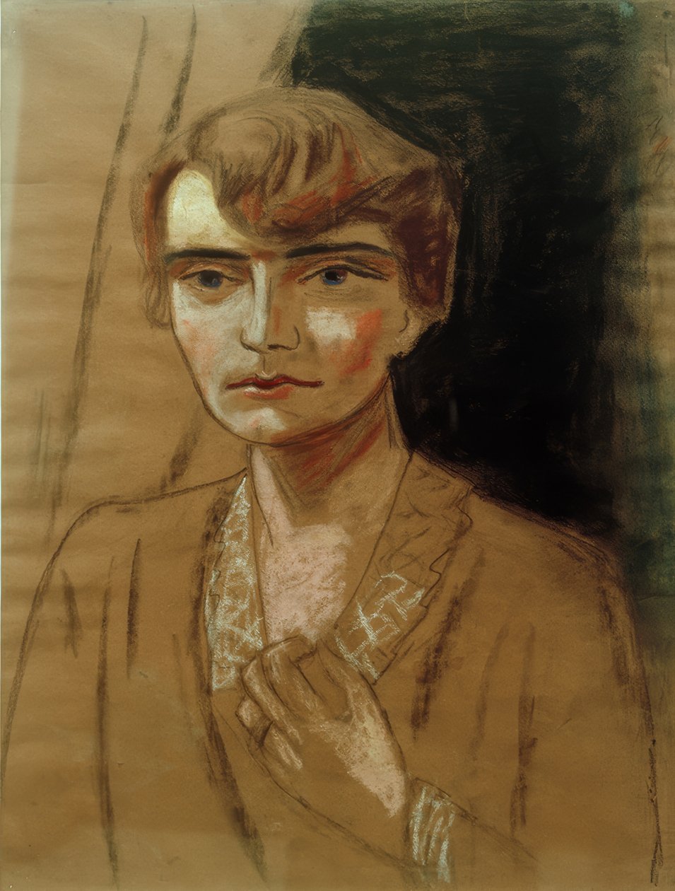 Portræt af Naïla af Max Beckmann