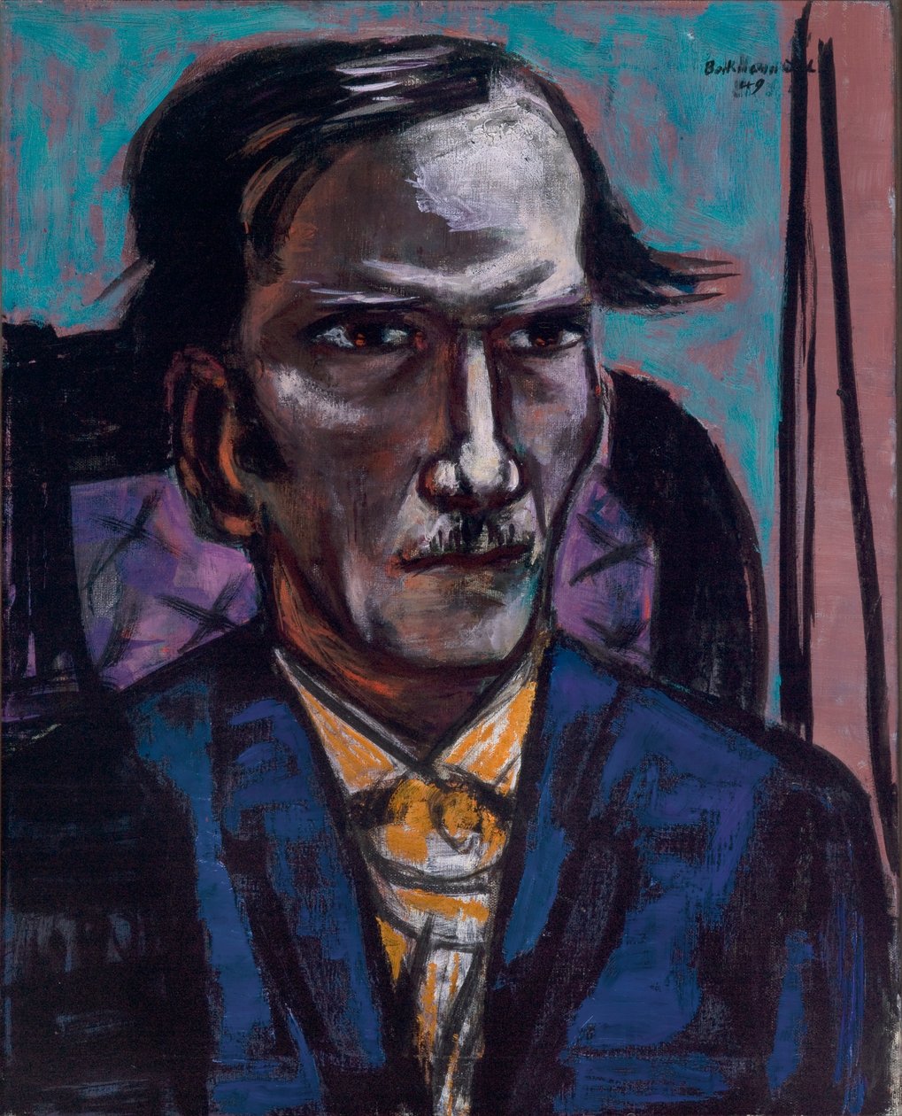 Portræt af Fred Conway af Max Beckmann