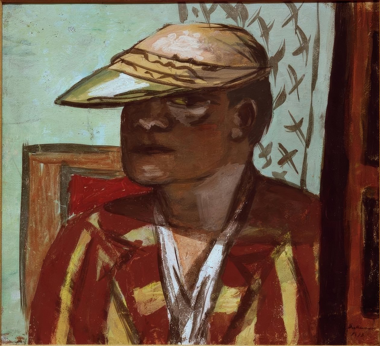 Selvportræt af Max Beckmann