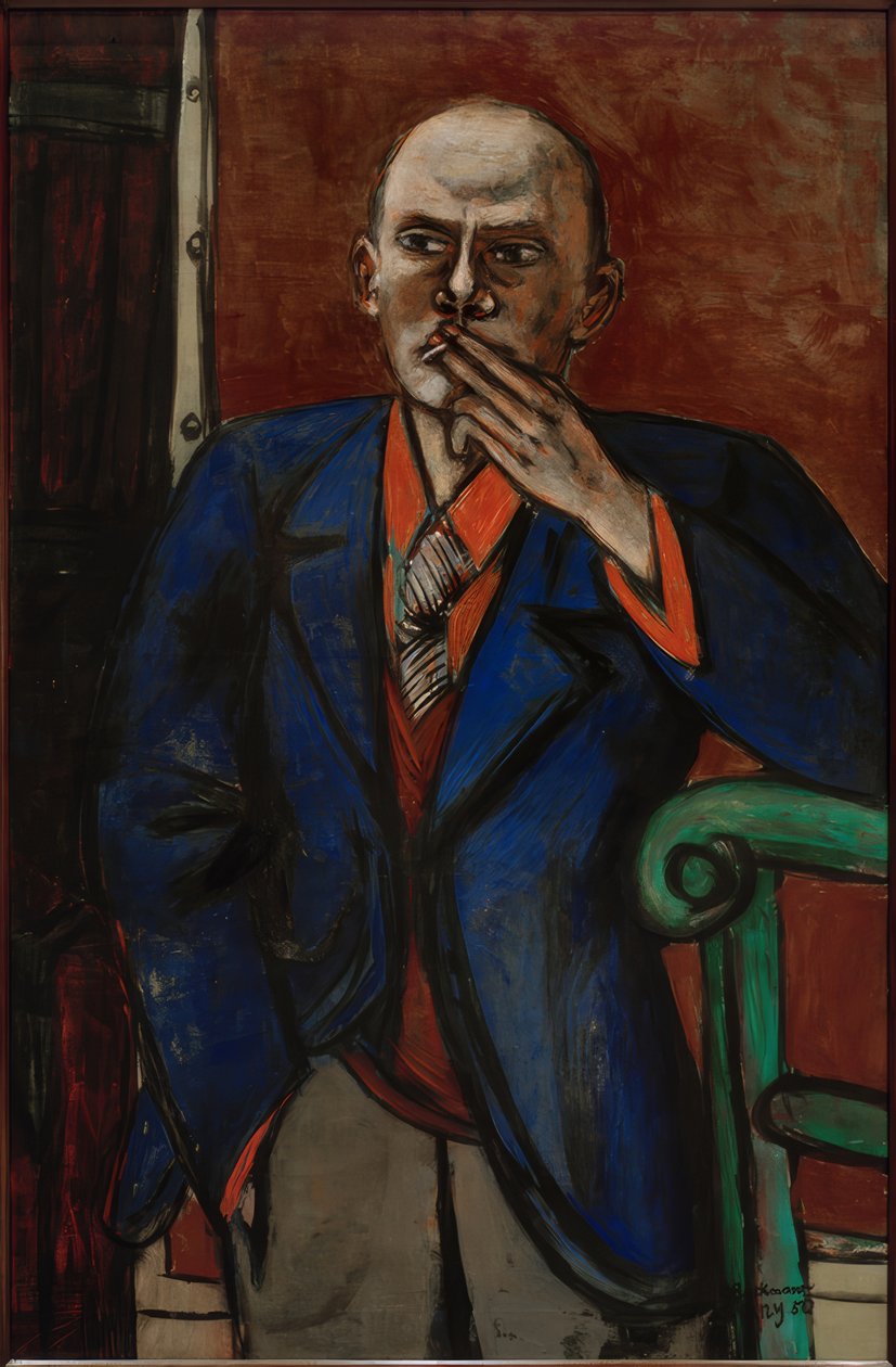 Selvportræt af Max Beckmann
