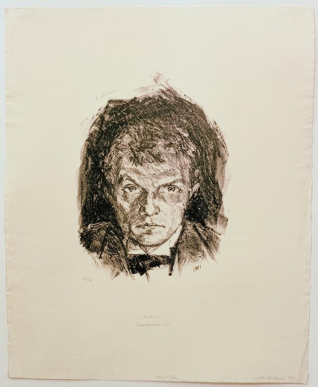 Selvportræt af Max Beckmann