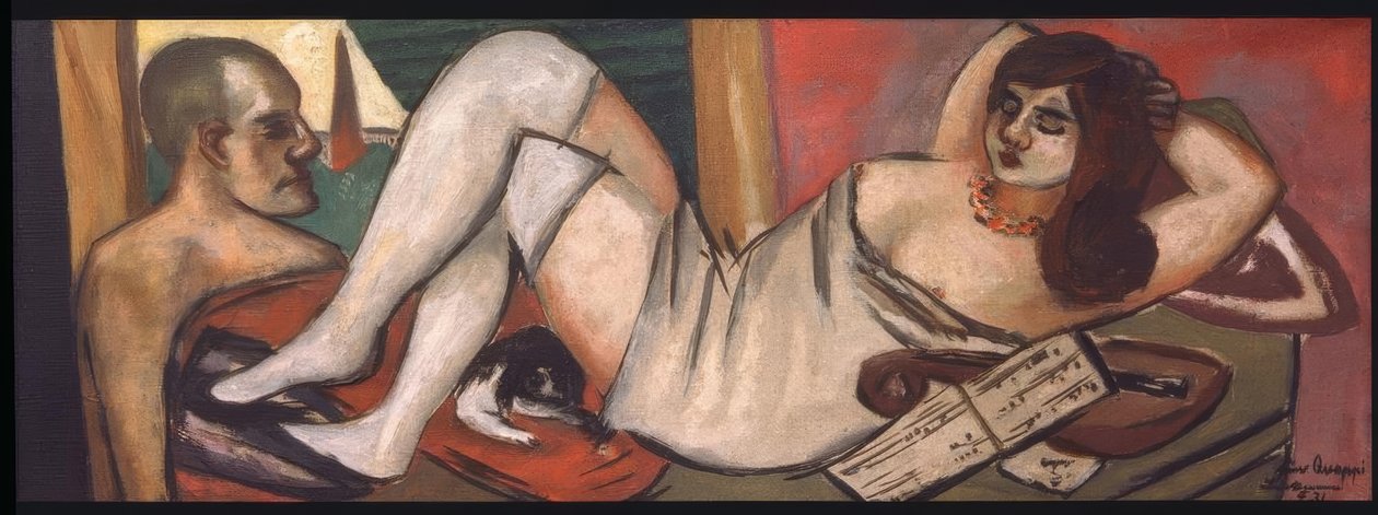 Siesta af Max Beckmann