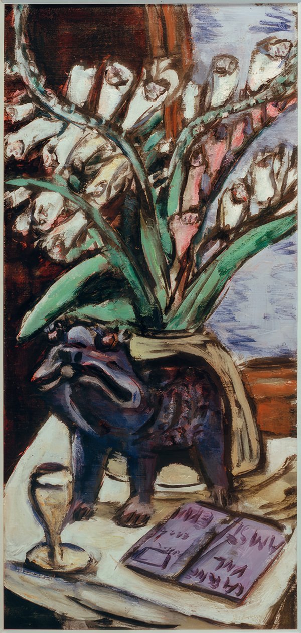Stilleben med et fingerbøl af Max Beckmann
