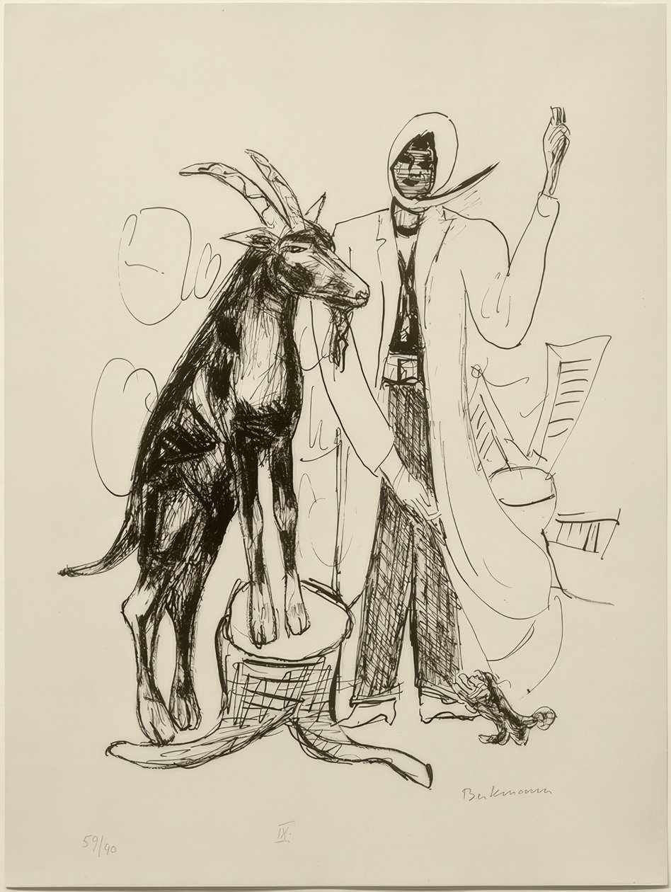 BUCK af Max Beckmann